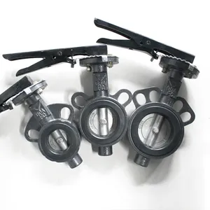 Korea standard wafer type butterfly valve