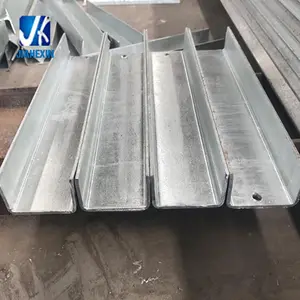 Steel u channel fabrication Carbon steel cold bending hot dipped galvanized pfc U channel for steel structure construction