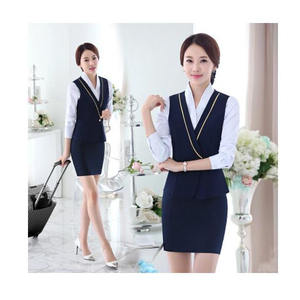 Desain Seragam Pramugari Maskapai Penerbangan Khusus Seragam Pilot Maskapai Penerbangan yang Elegan - Product Image 4