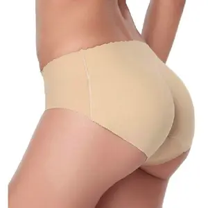 Donne silicone Butt Lingerie Lifter intimo imbottito senza cuciture Butt Hip Enhancer Shaper mutandine push up glutei slip sexy