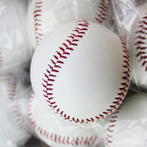 High Quality 9\" White PU Leather <strong>Baseball</strong> <strong>Ball</strong> With Custom Logo Cork Core - Product Image 4