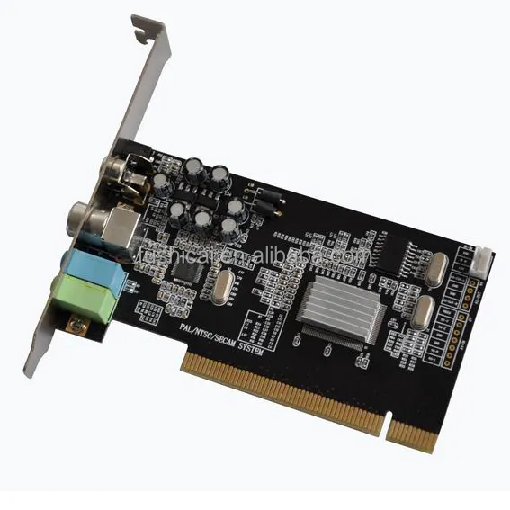 Tarjeta sintonizadora de TV FM SAA7130 con chipset PCI para accesorios de radio y TV