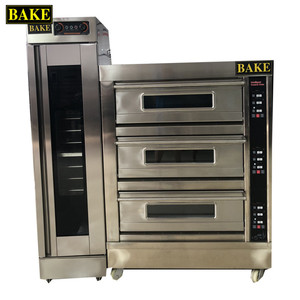 Thương Mại Baking Thiết Bị Gas Hai Lớp Boong Lò Cho Pizza Bánh Mì Làm Máy - Product Image 6