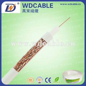 Ame tressée pour câble coaxial RG58/RG59/RG6 CCTV Coaxial Câble meilleur Prix usine - Product Image 4