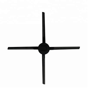 HDFocus 65cm 4 lames Holo Wifi 3D Afficheur holographique LED Lecteur publicitaire Ventilateur holographique - Product Image 3