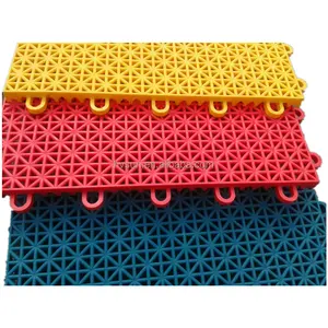 Multi-Purpose PP Modular Suspended Interlocking Plastic Flooring