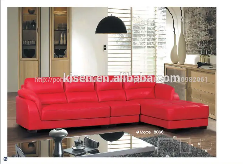 sala de estar sofá couro vermelho definir projetos móveis divani
