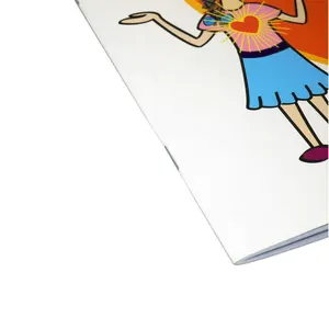 Impresión personalizada para niños, libros de pizarra preescolar, Mini libro de colorear de historia en inglés para niños, Impresión de tapa dura