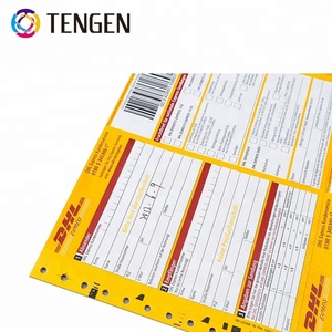 Personalizado de impresión de código de barras de las vías respiratorias Bill Envío Expreso de DHL pata hoja de ruta - Product Image 2