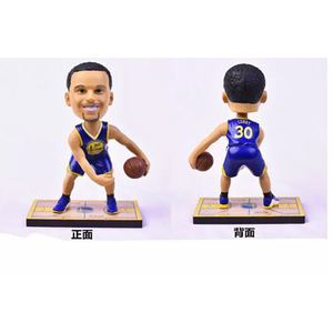 Personnalisé À La Main de bord <span class=keywords><strong>NBA</strong></span> basket Lecteur vinyle figure Bobble Tête jouets - Product Image 1