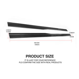 GOLF VII <span class=keywords><strong>R</strong></span> Carbon Side Extenstion Kits fü<span class=keywords><strong>r</strong></span> Volkswagen VW GOLF 7 MK7 <span class=keywords><strong>R</strong></span> <span class=keywords><strong>R</strong></span>-LINE 14-17 - Product Image 2