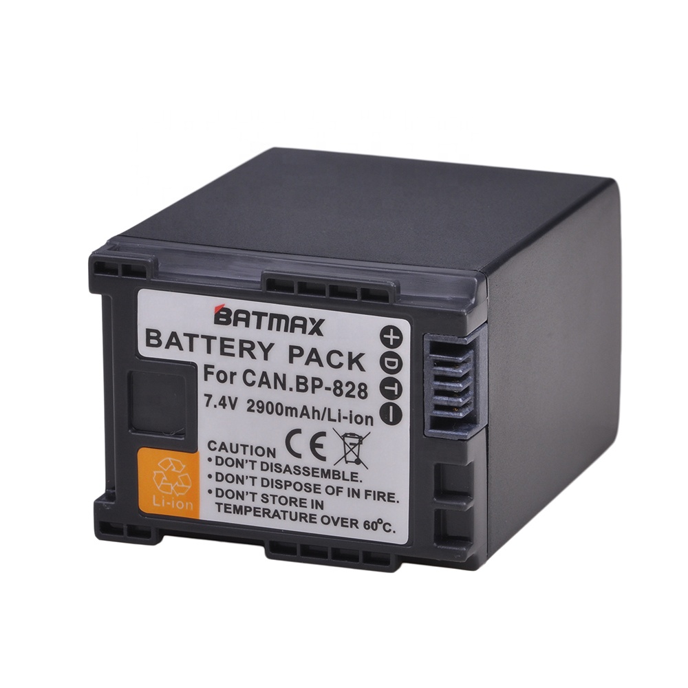 Factory 2900mAh BP 820 BP-820 BP 828 battery for Canon VIXIA GX10, XF400, XF405 HFG20, HFG30, HFG40, HFM41, HFM400, HFS21, HFS30