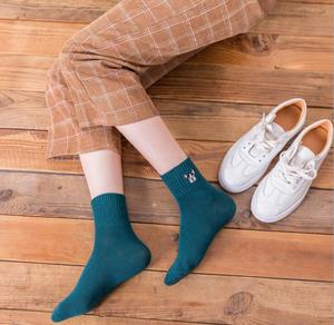 Broderie Stitchwork <span class=keywords><strong>Chien</strong></span> Cheville Coton Dames Casual Filles Femmes Animal <span class=keywords><strong>Chaussettes</strong></span> - Product Image 5