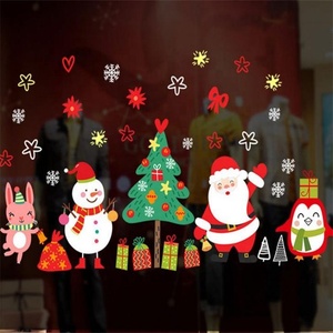 Nuovo giorno di <span class=keywords><strong>Natale</strong></span> <span class=keywords><strong>Albero</strong></span> Di <span class=keywords><strong>Natale</strong></span> Adesivi, regalo di Nuovo Anno Decorazione del Vetro Della Finestra Adesivi, Autoadesivi Della Finestra di Vetro Di <span class=keywords><strong>Natale</strong></span> Con Fiocco di Neve - Product Image 2