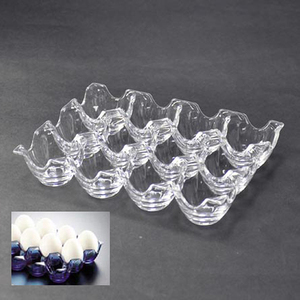 Estante de acrílico transparente de 12 vías con diseño práctico - Product Image 1