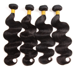 virginal brasileño de la onda del cuerpo extensión del cabello humano barato 10 pulgadas <span class=keywords><strong>a</strong></span> 30 pulgadas paquetes de pelo - Product Image 1