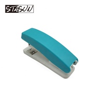 Agrafeuse de bureau ergonomique, capacité de 20 feuilles, agrafeuse manuelle en plastique pour le bureau et l'école, compatible avec les agrafes 24/6 et 26/6
