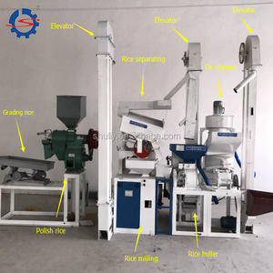 Riziculture automatique professionnelle / Machine à décortiquer le riz portable / Mini usine de décorticage du riz - Product Image 4
