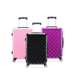 Fabbrica all'ingrosso cute pink ragazze hard shell valigia bagaglio - Product Image 2
