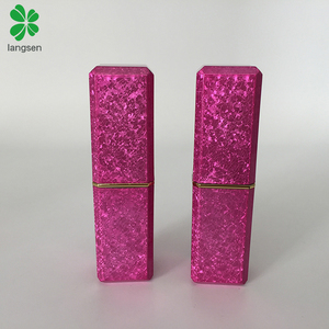 Tubes de rouge à lèvres carré<span class=keywords><strong>s</strong></span> couleur florale, vide, rose, pour maquillage cosmétique, conteneurs de baume à lèvres, 50 pièces - Product Image 2