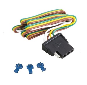 Radio de coche polarizada desconexión rápida 2 polos conector Pin hembra arnés de extensión plana 12 "calibre 18 47965 - Product Image 4