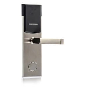Cerraduras de puerta de tarjeta de llave de Hotel <span class=keywords><strong>antirrobo</strong></span> de la <span class=keywords><strong>mejor</strong></span> seguridad Cerraduras de casillero de software de sistema libre de acero inoxidable y aluminio a prueba de agua - Product Image 1