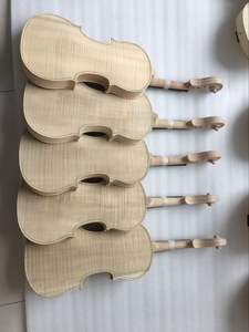 Prix bon marché de haute qualité touche en ébène violons inachevés solides fabriqués en Chine - Product Image 5