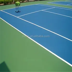 体育用彩色液体橡胶地板覆盖物网球场涂料