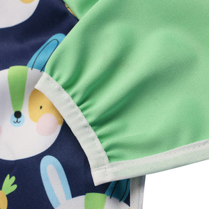 Personnalisé <span class=keywords><strong>Bandana</strong></span> Manches Longues Sublimation Lavable Mignon Étanche Dentition Bébé Repas <span class=keywords><strong>Bave</strong></span> Bib Plaine - Product Image 6