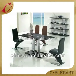 New tempered glass dinning table CD326