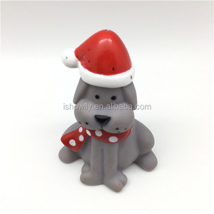 Vinile Santa Pinguino Pupazzo di Neve Renne Di Natale Squeaky Palla Cane Giocattolo - Product Image 3