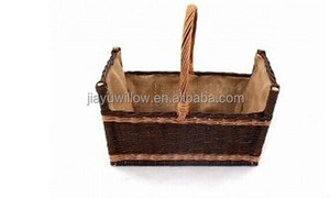 Natural and Handmade <strong>Large</strong> Wicker Firewood <strong>Basket</strong> <strong>Log</strong> <strong>Basket</strong> - Product Image 4