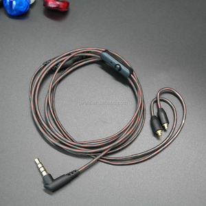 Câble semi-transparent CTIA MMCX pour écouteurs de téléphone portable, compatible avec les écouteurs <span class=keywords><strong>Shure</strong></span> <span class=keywords><strong>SE846</strong></span> SE535 SE425 SE315 SE215 UE900, remplacement - Product Image 3