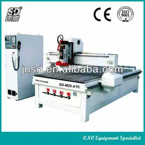 melhor fornecedor de jinan sudiao linear sd1325c atc madeira máquina cnc operador