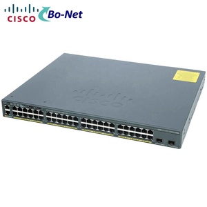 Cisco <span class=keywords><strong>catalyst</strong></span> <span class=keywords><strong>2960</strong></span>-<span class=keywords><strong>X</strong></span> 48 GigE PoE 370 W, 2x10G SFP + Base de LAN Commutateur WS-C2960X-48LPD-L - Product Image 3
