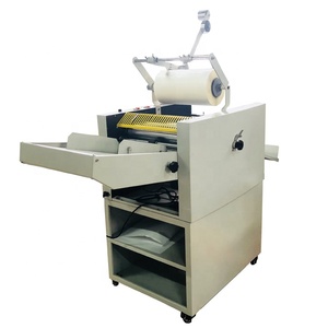 SG-390E Öl Heizung Automatische Fütterung und Schneiden Pneumatische Laminieren Maschine