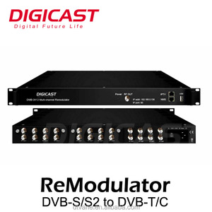 Đa kênh remodulator DVB-S/S2 để DVB-T DVB-C modulator cho khách sạn đồng trục RF giải pháp - Product Image 2