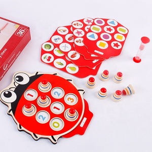 Animale del fumetto <span class=keywords><strong>di</strong></span> Memoria Scacchi Giocattoli <span class=keywords><strong>di</strong></span> Legno Numero <span class=keywords><strong>di</strong></span> Forma Partita Giocattolo Educativo corrispondenza <span class=keywords><strong>di</strong></span> memoria gioco - Product Image 4