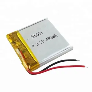 Medical Grade 3.7V Rechargeable Li-ion Polymer Battery Pack LiPO 450 2600mah