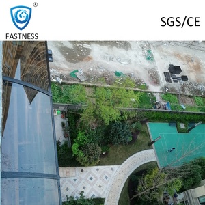 Tende da sole parasole in plastica in policarbonato con staffa in acciaio - Product Image 5