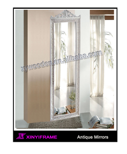 Specchio da <span class=keywords><strong>Parete</strong></span> Elegante Bianco Appeso per Camera da Letto e Ingresso - Product Image 2