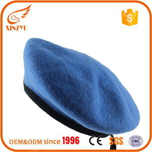 2018 الجملة الرخيصة 100% الصوف الأسود/قبعات حمراء للرجل - Product Image 5