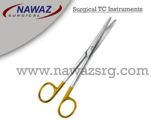 Ciseaux Mayo-Stille personnalisés de qualité supérieure TC 14.5cm Instruments chirurgicaux en carbure de tungstène en acier inoxydable - Product Image 2