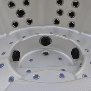 Kingston einfaches, rundes, Überlaufsicheres Warmwasserbad, massagewirmel für 7 personen - Product Image 3