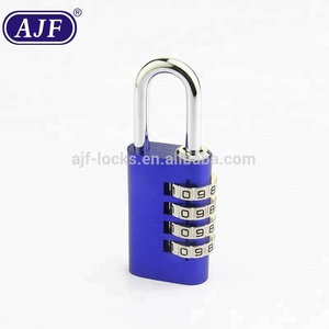AJF 4-Dial Aluminio <span class=keywords><strong>30mm</strong></span> Tamaño de la cerradura Combinación Candado de seguridad - Product Image 2