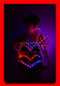 OEM Personalizado por Usted Mismo en este Elegante Vestido de Traje de Baile Brillante LED - Product Image 4
