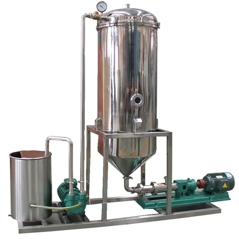 Deaerator Vakum, Mesin Degassing untuk Jus/Air/Minuman