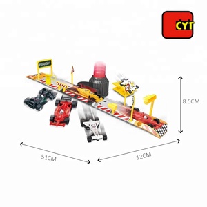 Montado estacionamientos elástico carreras <span class=keywords><strong>pitstop</strong></span> juguete pista de coches para niños - Product Image 5