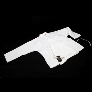 Abbigliamento <span class=keywords><strong>karate</strong></span> in tessuto di colore bianco Woosung per adulti - Product Image 3