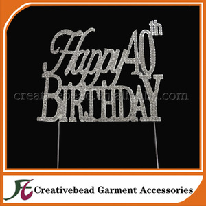Diamantes de imitación de plata 50 y fabulosa 50a fiesta de cumpleaños 50 primeros de <span class=keywords><strong>la</strong></span> torta - Product Image 5